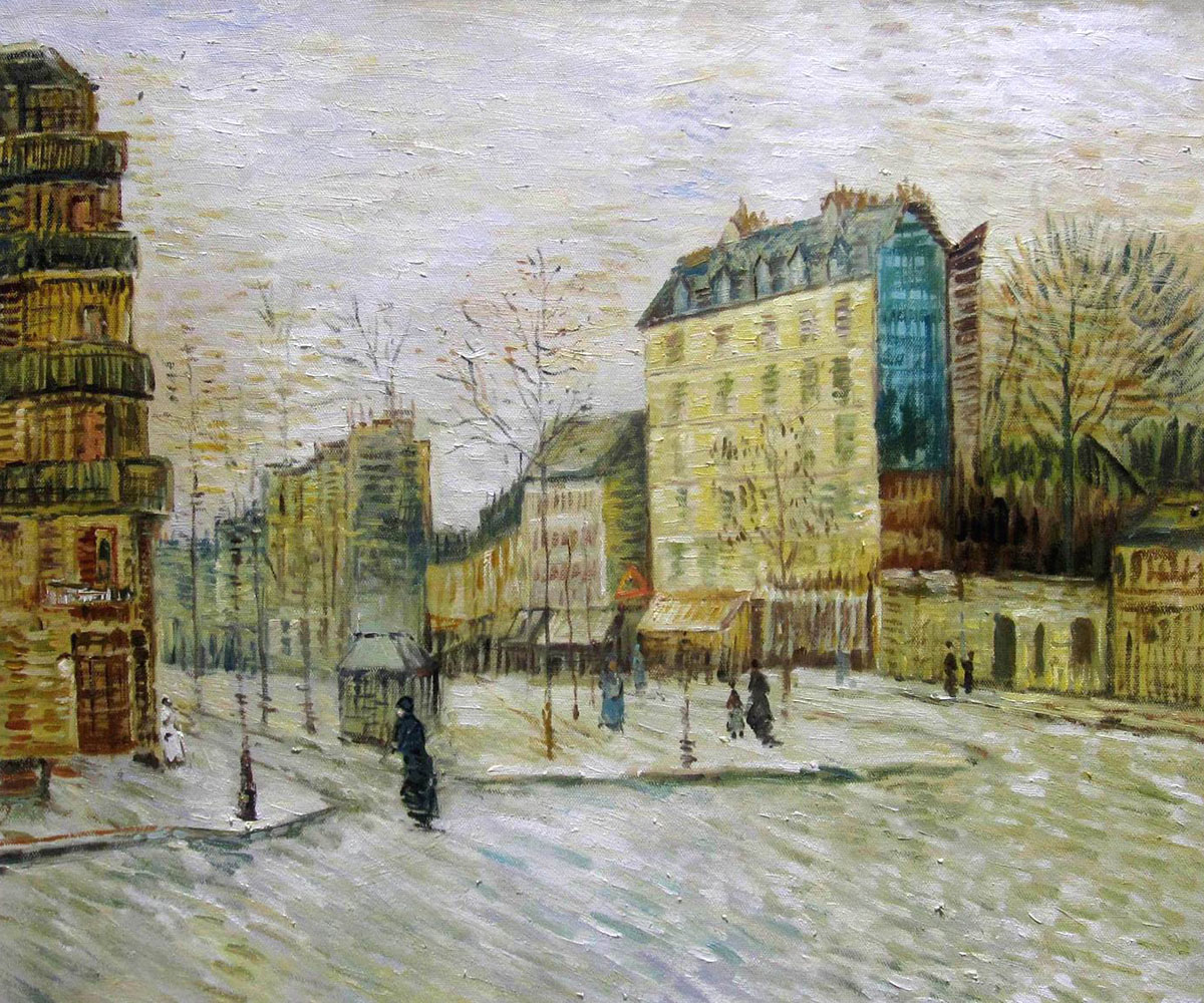 Boulevard de Clichy - Van Gogh Painting On Canvas